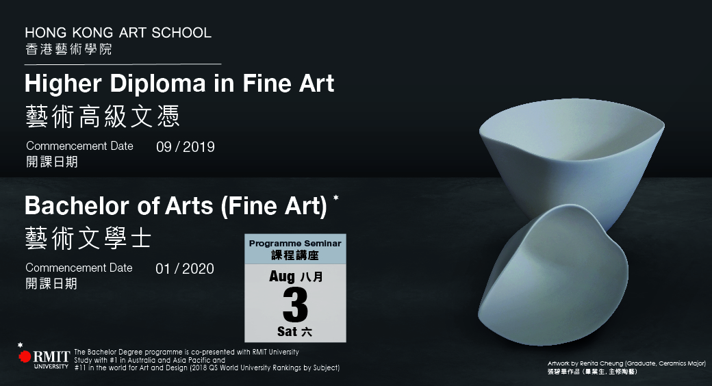 Bachelor of Arts (Fine Art) and Higher Diploma in Fine Art Programme Seminars