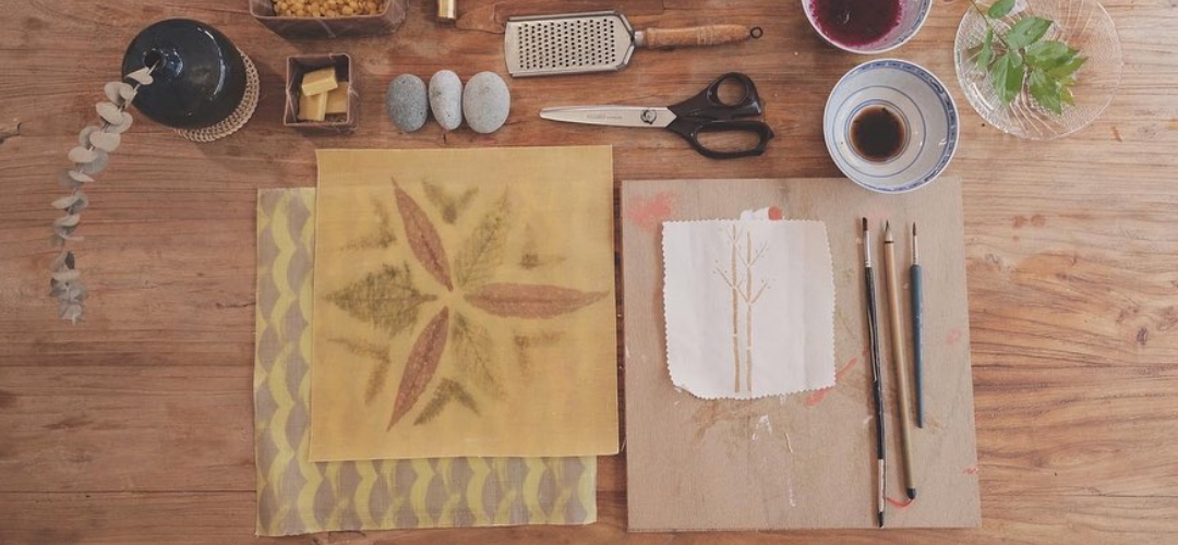 Botanical Prints with Bee-wax Food Wrap