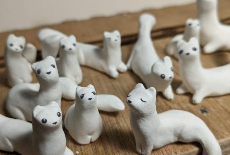 Ceramics Animals : Blue & White Workshop