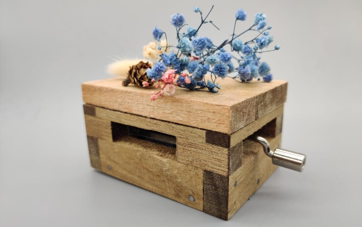母親節創意手作：木製乾花音樂盒工作坊
