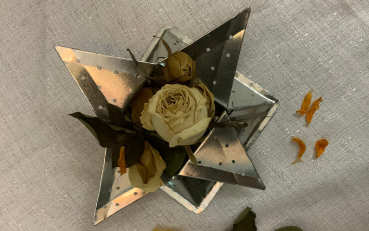 Zincky ferric star box – workshop of galvanised iron craftworks